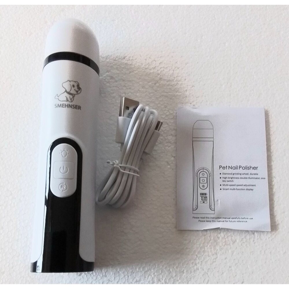 White Pet Nail Grinder